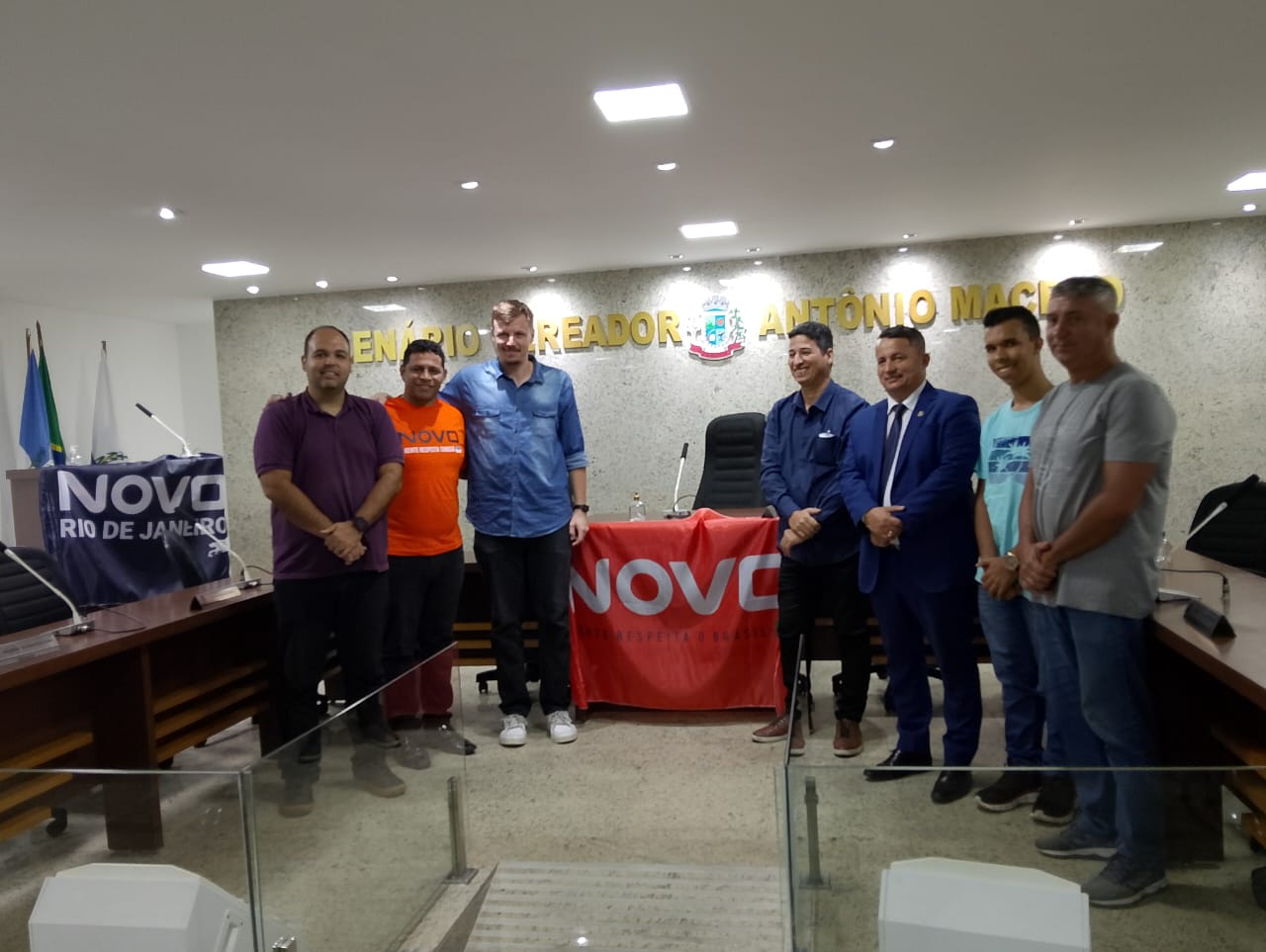 Equipe Partido Novo Tanguá